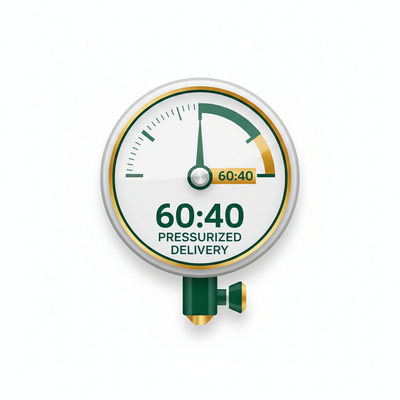 60:40 Pressurized Delivery